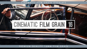 Premium 16mm Cinematic Film Grain Overlays