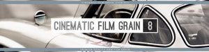 cinematic 8mm film grain overlays
