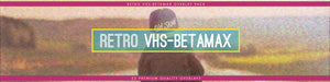 Retro VHS Betamax Camcorder Overlays