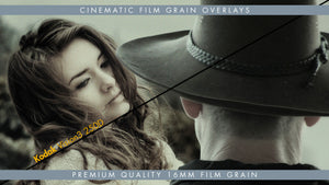 16mm Kodak Vision3 250D Premium Cinematic Film Grain Overlay