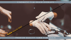 16mm Kodak Vision3 500T Premium Cinematic Film Grain Overlay