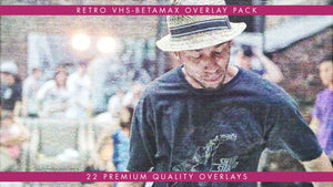 VHS-Betamax Retro Overlay Pack