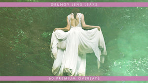 Grungy Lens Light Leaks 60 Pack