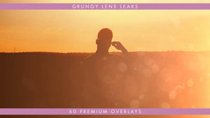 60 Premium Grungy Light Leaks for Film and Video