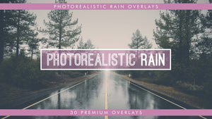 Photorealistic Rain Overlays