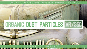 VR360° Organic Dust Particle Overlays