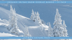 VR360° Organic Snow Overlay 15 Pack