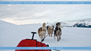 VR360° Organic Snow Overlays